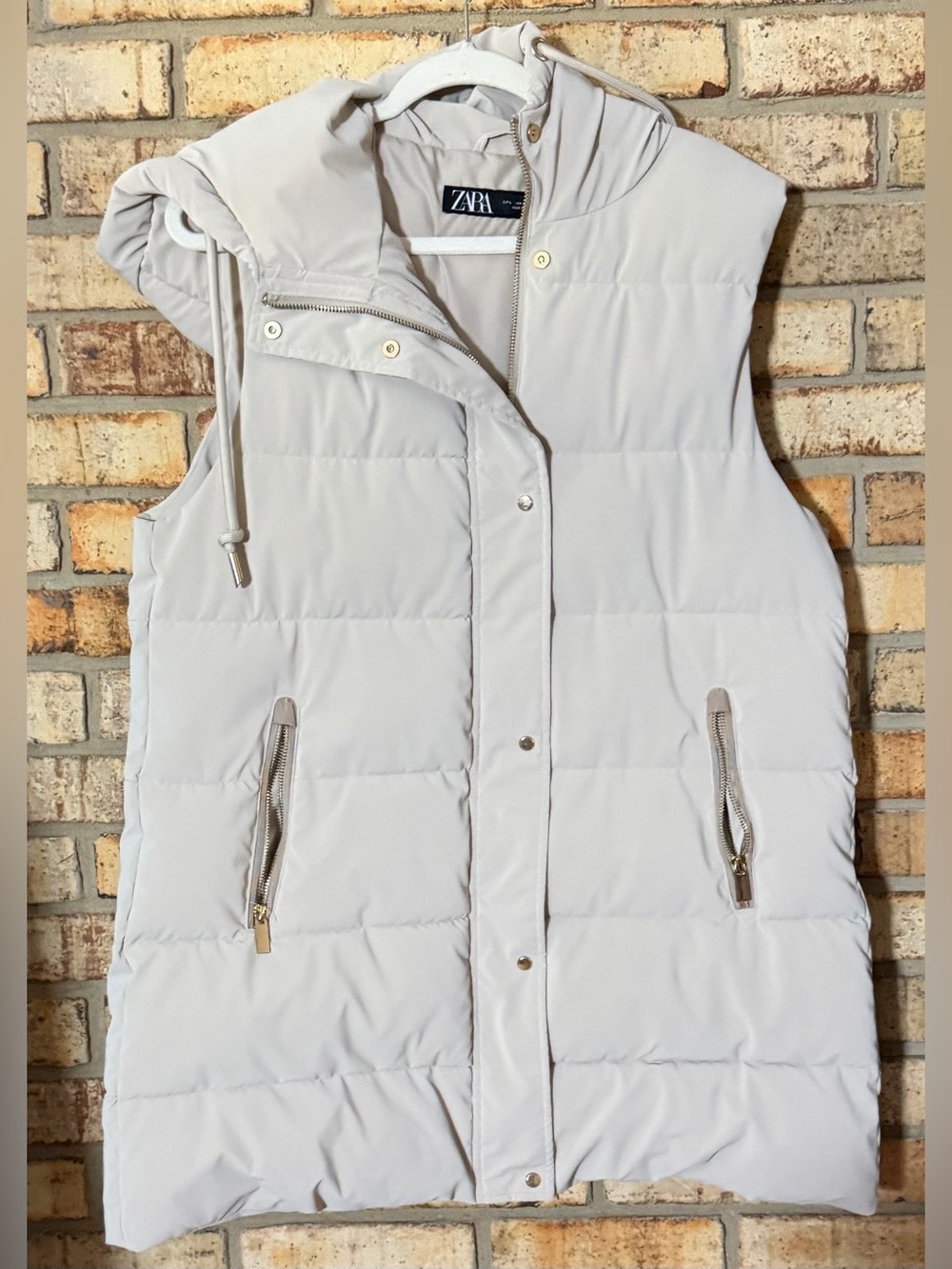 Zara puffer Vest L